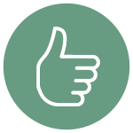 Icon: thumbs up